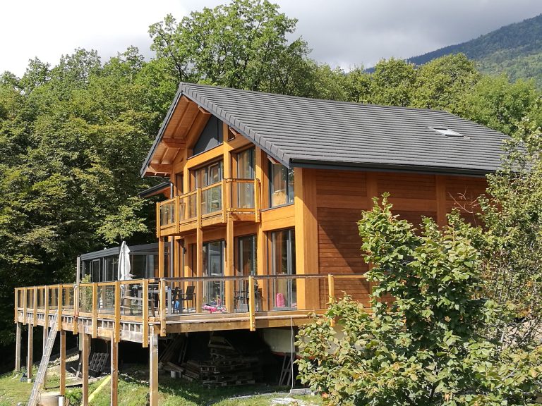 Maison en bois à Crozet