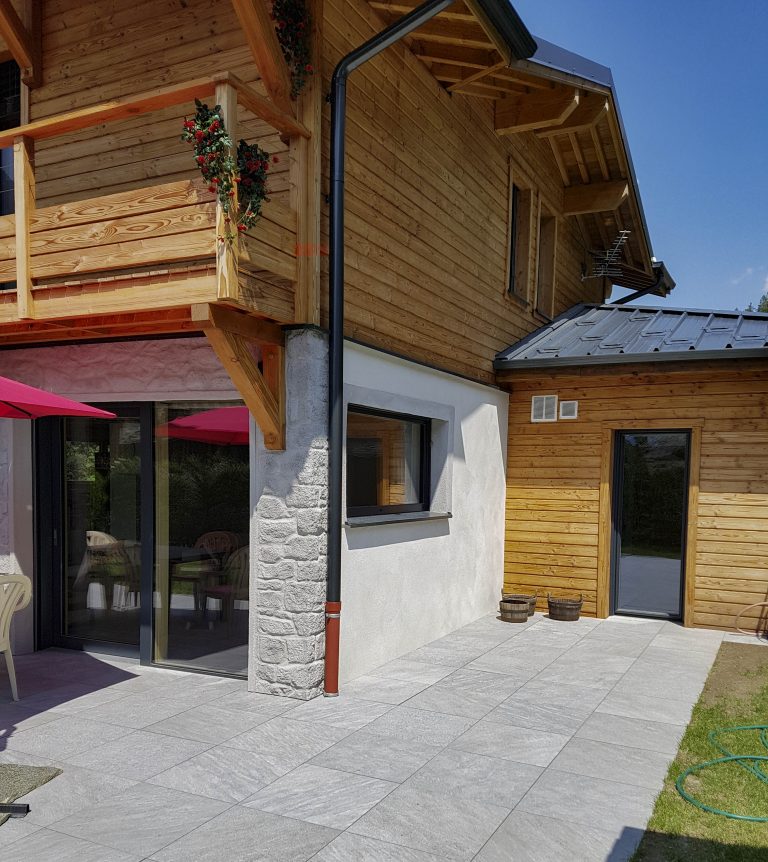 Chalet ossature bois chamonix