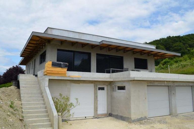 Maison en ossature bois à Douvaine en Haute-Savoie