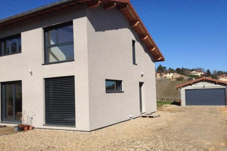 Maison en ossature bois à Lachassagne - Rhône (69)