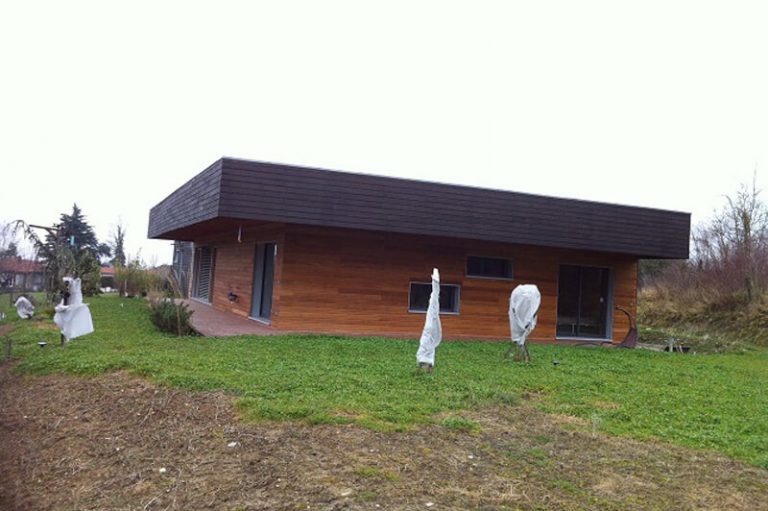 Maison en ossature de bois - Saint-Pierre-de-Chandieu, Rhône (69)