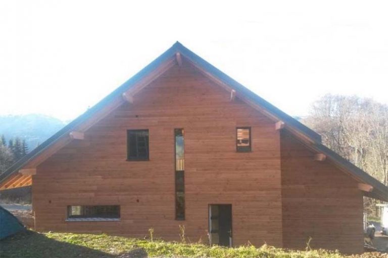 Chalet en ossature bois à Verchaix en Haute-Savoie