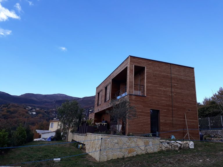 Maison ossature bois à Vence 2