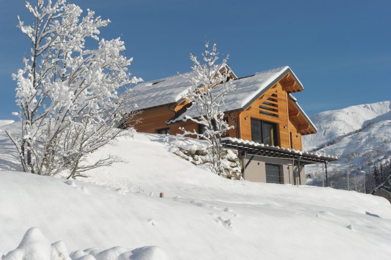 Chalet en bois à Valloire